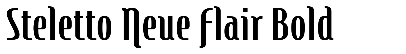 Steletto Neue Flair Bold